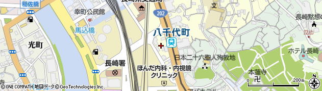 長崎県長崎市八千代町周辺の地図