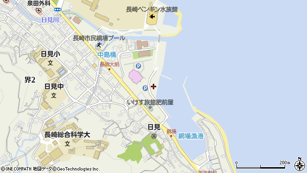 〒851-0123 長崎県長崎市網場町の地図