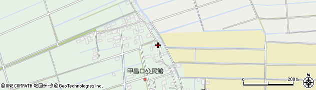 熊本県熊本市南区畠口町25周辺の地図