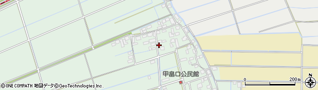 熊本県熊本市南区畠口町19周辺の地図