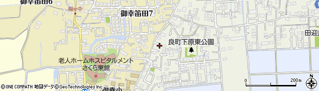 メナード化粧品田迎店周辺の地図