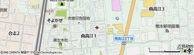 株式会社いわさき　熊本営業所周辺の地図