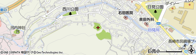 長崎県長崎市界1丁目12周辺の地図