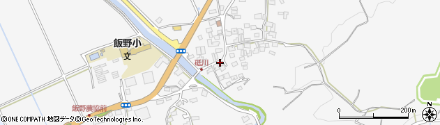 砥川美容室周辺の地図