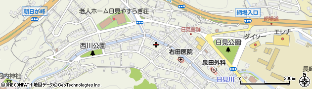 長崎県長崎市界1丁目4周辺の地図