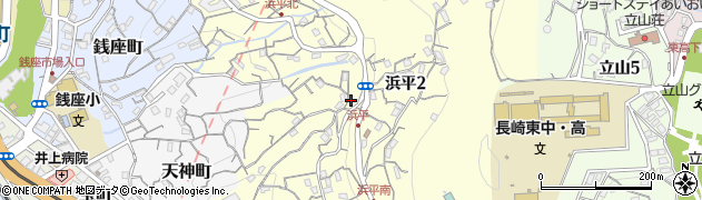 浦山建具製作所周辺の地図