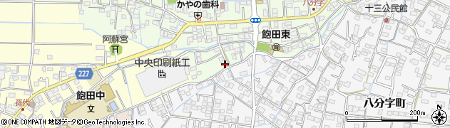 熊本県熊本市南区砂原町15周辺の地図
