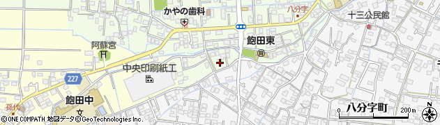 熊本県熊本市南区砂原町17周辺の地図