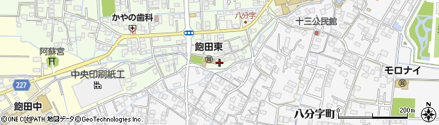熊本県熊本市南区砂原町29周辺の地図