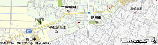 熊本県熊本市南区砂原町16周辺の地図