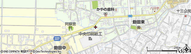 熊本県熊本市南区砂原町1115周辺の地図