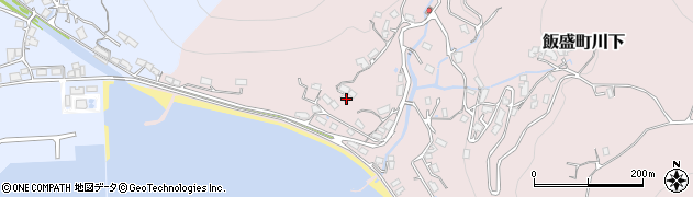 長崎県諫早市飯盛町川下1132周辺の地図