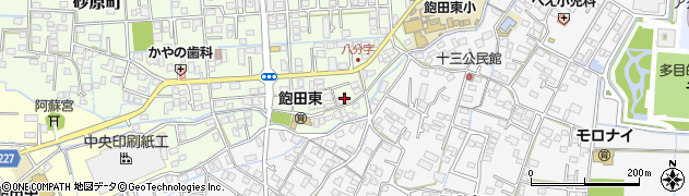 熊本県熊本市南区砂原町41周辺の地図