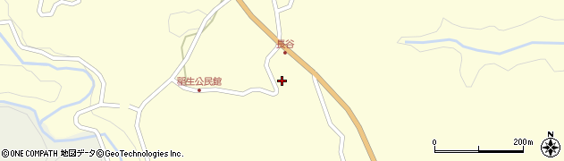 熊本県上益城郡山都町長谷1030周辺の地図