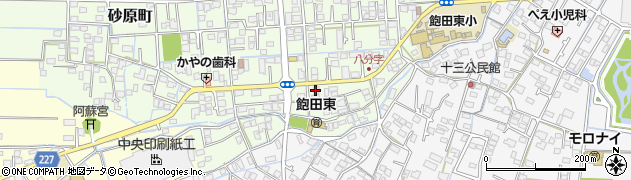 熊本県熊本市南区砂原町68周辺の地図