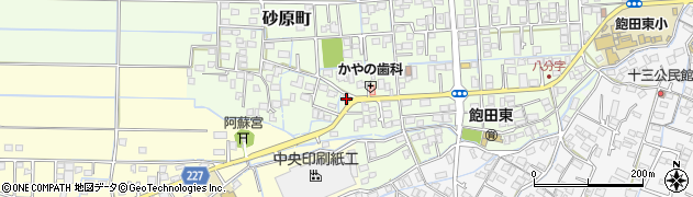 熊本県熊本市南区砂原町1097周辺の地図