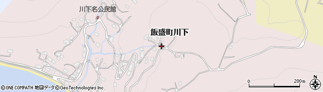 長崎県諫早市飯盛町川下799周辺の地図