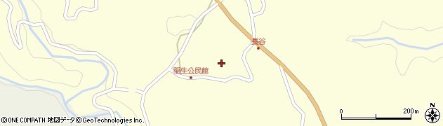 熊本県上益城郡山都町長谷1083周辺の地図