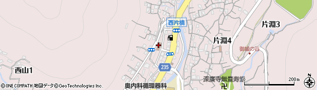 長崎市役所　中央総合事務所地域整備１課東部現場事務所周辺の地図