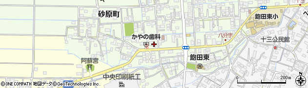 熊本県熊本市南区砂原町568周辺の地図