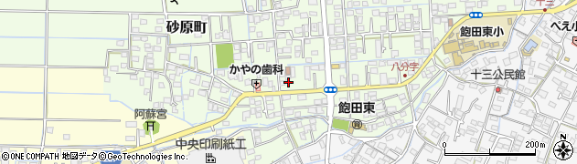 熊本県熊本市南区砂原町494周辺の地図