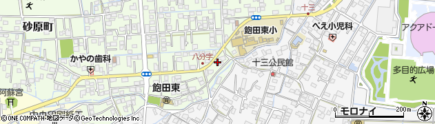 熊本県熊本市南区砂原町76周辺の地図