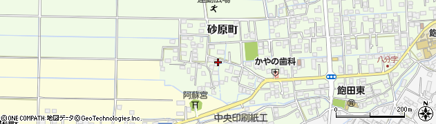 熊本県熊本市南区砂原町1085周辺の地図