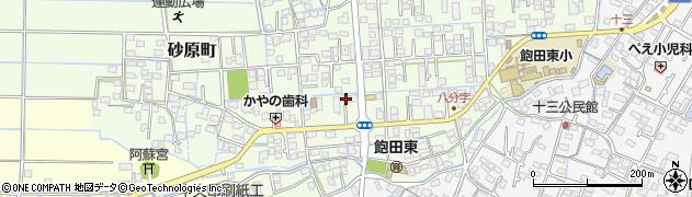 熊本県熊本市南区砂原町487周辺の地図