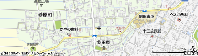 熊本県熊本市南区砂原町481周辺の地図