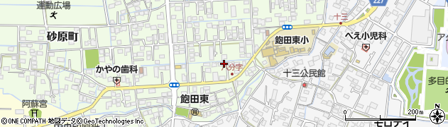熊本県熊本市南区砂原町81周辺の地図