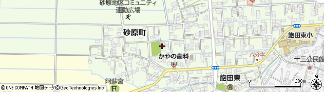 熊本県熊本市南区砂原町563周辺の地図