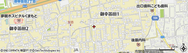 笛田寺の後西公園周辺の地図