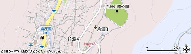 長崎県長崎市片淵周辺の地図