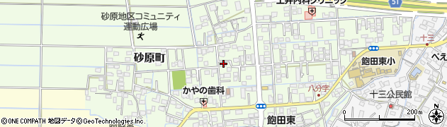 熊本県熊本市南区砂原町547周辺の地図
