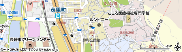長崎県長崎市緑町6周辺の地図