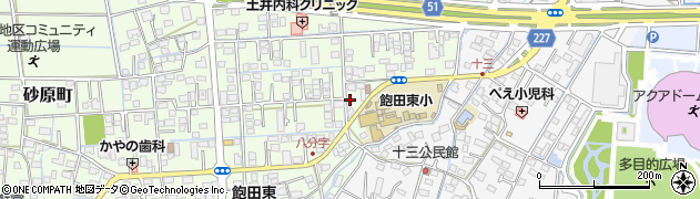 熊本県熊本市南区砂原町95周辺の地図