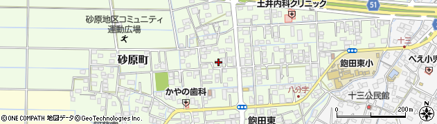 熊本県熊本市南区砂原町476周辺の地図