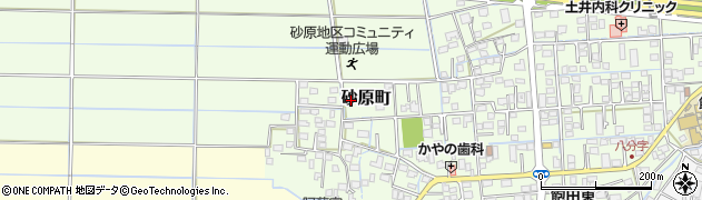 熊本県熊本市南区砂原町589周辺の地図