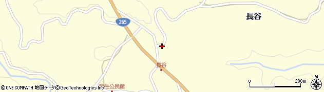 熊本県上益城郡山都町長谷687周辺の地図
