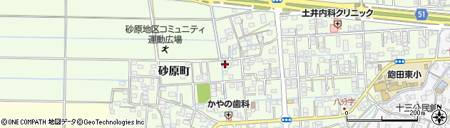 熊本県熊本市南区砂原町554周辺の地図