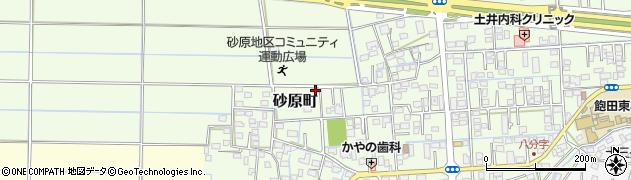 熊本県熊本市南区砂原町576周辺の地図