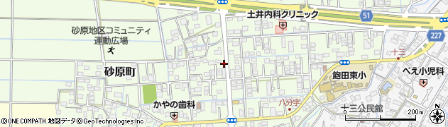 熊本県熊本市南区砂原町471周辺の地図