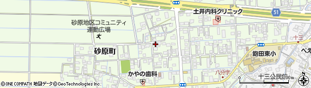 熊本県熊本市南区砂原町541周辺の地図