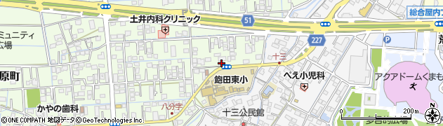 熊本県熊本市南区砂原町131周辺の地図
