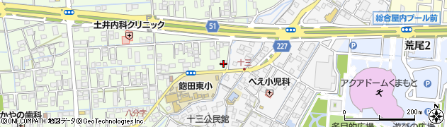 熊本県熊本市南区砂原町121周辺の地図