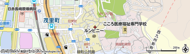 長崎県長崎市緑町4周辺の地図