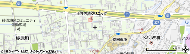 熊本県熊本市南区砂原町444周辺の地図