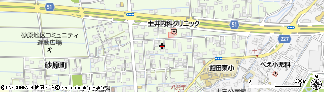 熊本県熊本市南区砂原町439周辺の地図