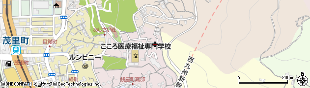 長崎県長崎市上銭座町12周辺の地図