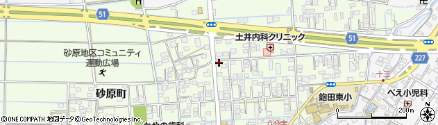 熊本県熊本市南区砂原町427周辺の地図